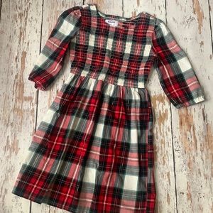 Old Navy 10/12 Girls Smocked Christmas Dress- LN! Perfect condition.